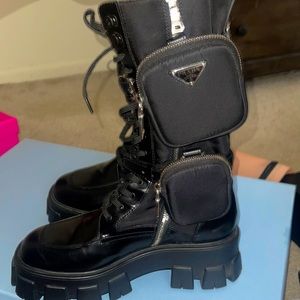 Prada 55MM High boot with pockets size 40eu